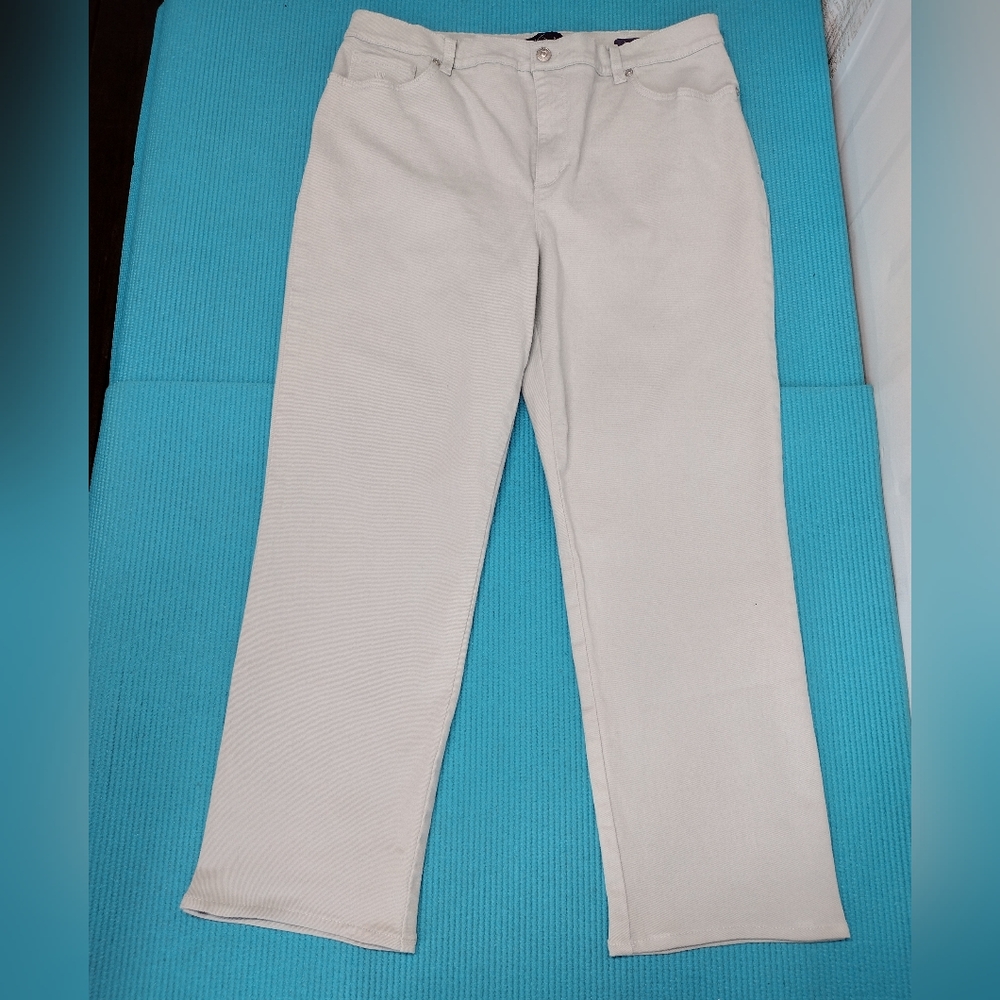 Gloria Vanderbilt Amanda Womens Jeans High Rise - Stone- 16P